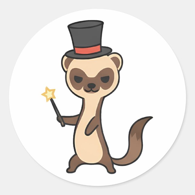 Adesivo Magician Meerkat (Frente)