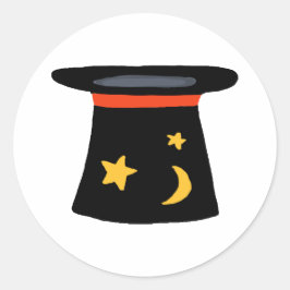 Adesivo Magicians TopHat para o Tema do Partido Magicland