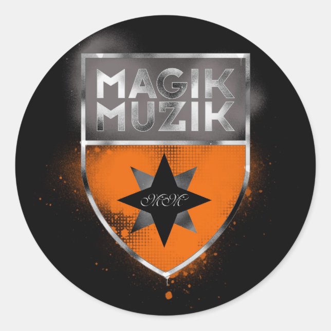 Adesivo Magik Muzik Sticker (Frente)