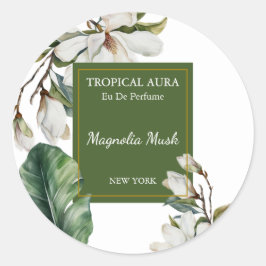 Adesivo Magnolia Perfume Label