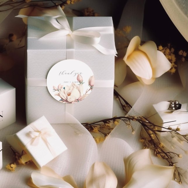 Adesivo magnólia rosa (Criador carregado)