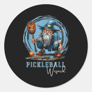 Adesivo Mago do pickleball arte engraçada de esportes fant