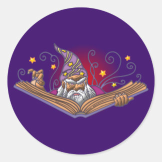 Adesivo Mago livro Grimoire wizard sorcerer warlock