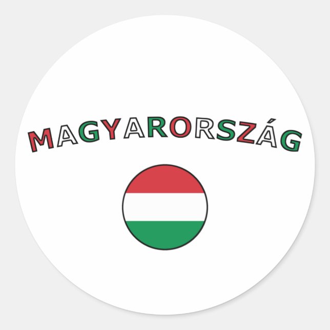 Adesivo Magyarorszag (Frente)
