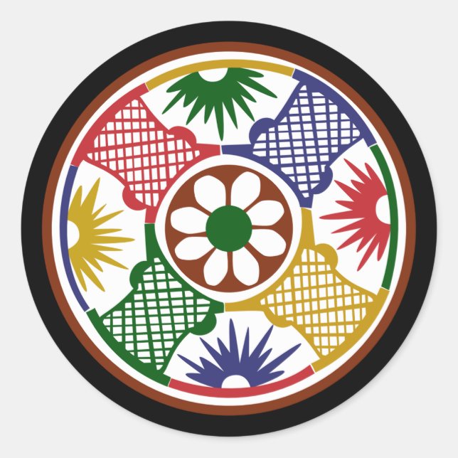 Adesivo Mah Jongg Um Círculo (Frente)