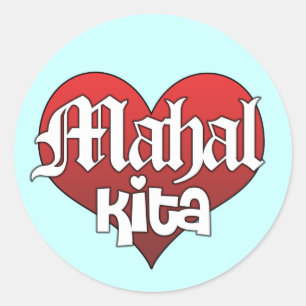 Adesivo Mahal Kita (Sticker)