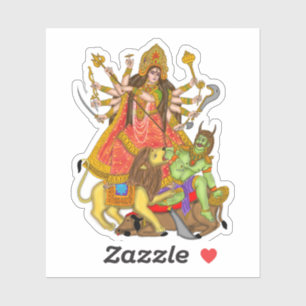Adesivo Mahishasur Mardini Durga Stickers