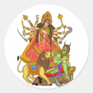 Adesivo Mahishasur Mardini Durga Stickers