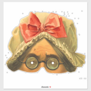 Adesivo Maid - Vintage Victorian Mask Sticker