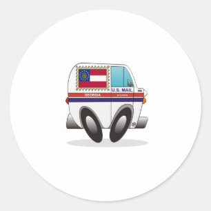 Adesivo Mail Truck GEORGIA
