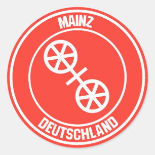 Adesivo Mainz Round Emblem