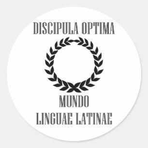 Adesivo Maior Aluno Latino do Mundo (Mulher)
