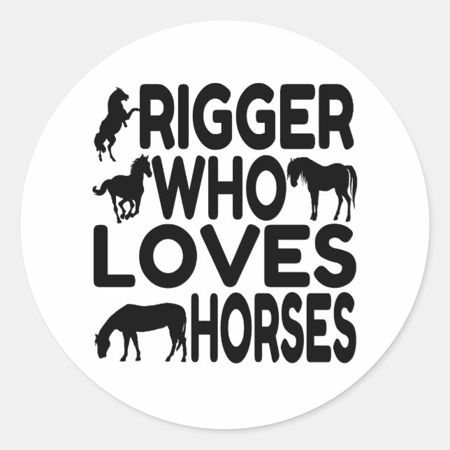 Adesivo Maior Que Adora Cavalos (Frente)