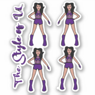 Adesivo Maiorette / Dançarina Stickers Orchard
