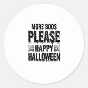 Adesivo Mais Boos Por Favor Tipografia Vintage de Hallowee