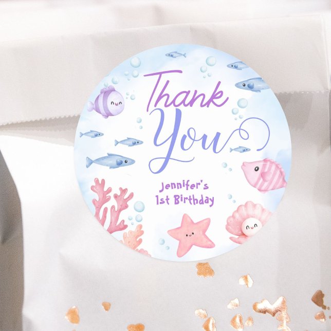 Adesivo MAIS O Mar! Primeiro aniversario de Oceano Bonito (Criador carregado)