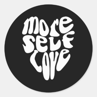 Adesivo Mais Palavras De Autoamor Na Estética Positiva De