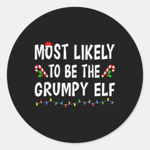 Adesivo Mais Provável É A Família Engraçada Do Elf Xmas