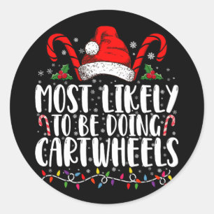 Adesivo Mais Provável Estar Fazendo Roda Sem Parar no Nata