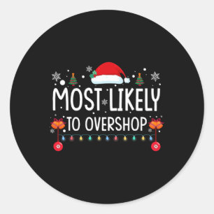 Adesivo Mais Provável Para Comprar O Natal Familiar