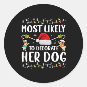 Adesivo Mais Provável Para Decorar Seu Pijama De Natal De