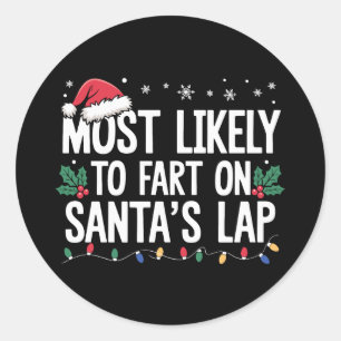 Adesivo Mais Provável Para Se Debruçar Sobre O Natal Dos P