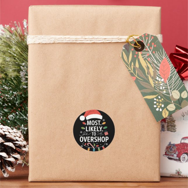 Adesivo Mais Provável Para Sobrescrever Xmas Da Família De (Feriado)