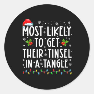 Adesivo Mais Provável Para Ter A Tinsel Em Uma Família De