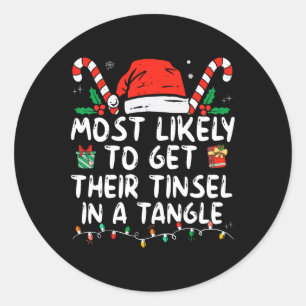 Adesivo Mais Provável Para Ter A Tinsel Em Uma Família De
