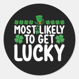 Adesivo Mais Provável Para Ter Dia de São Patrício Irlandê