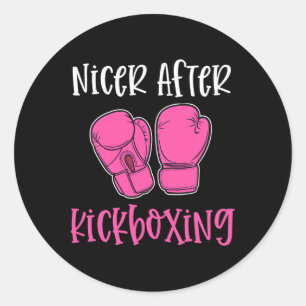 Adesivo Mais simpático após kickboxing Piada engraçada de 