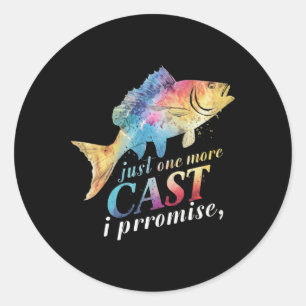 Adesivo Mais Uma Trégua Eu Prometo Presentes de Pescador A