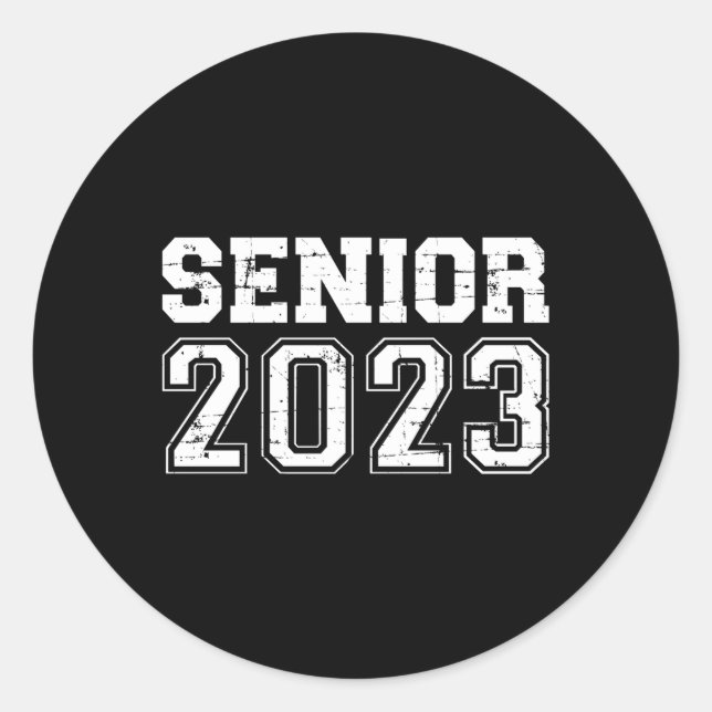 Adesivo Mais velho 2023 Classe De (Frente)