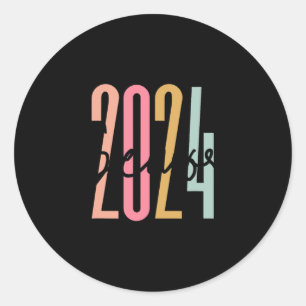 Adesivo Mais velho 2024 Classe De Mais velho 2024 Graduaçã