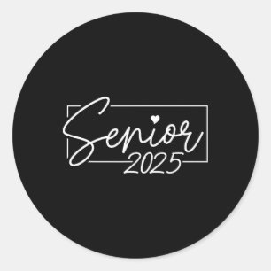 Adesivo Mais velho 2025 Cl Da Graduação 2025 Para Ensino S