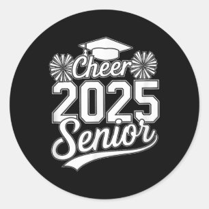 Adesivo Mais velho 2025 Equipe de animação Graduação do Se