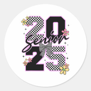 Adesivo Mais velho 2025 Graduation Coquette Formando Women