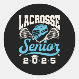 Adesivo Mais velho de Lacrosse Classe de Graduação 2025
