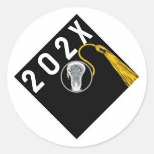 Adesivo Mais velho de Lacrosse com Graduação Noturna
