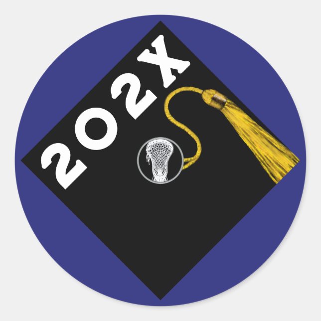 Adesivo Mais velho Lacrosse Player Night 2025 (Frente)