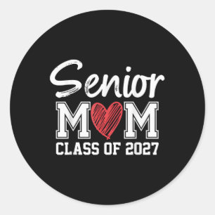 Adesivo Mais velho Mãe Cl De Graduação De 2027 Orgulha Mãe
