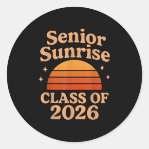 Adesivo Mais velho Sunrise 2026 12 1.o Grau