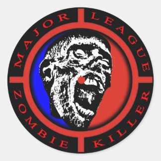 Adesivo Major League Zombie Killer