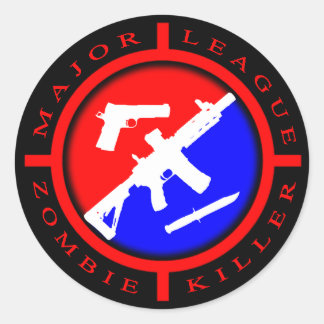 Adesivo Major League Zombie Killer - Armas