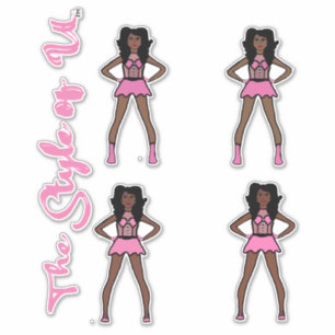 Adesivo Majorette / Dancer Stickers Cotton Candy 3