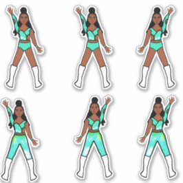 Adesivo Majorette / Dancer Stickers Lakeside