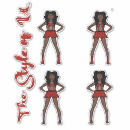 Adesivo Majorette / Dancer Stickers Strawberry #2