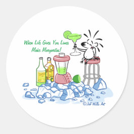 Adesivo MAKE MARGARITAS por Jeff Willis Art