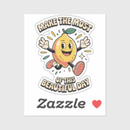 Adesivo  Make the Most – Lemon Vinyl Sticker