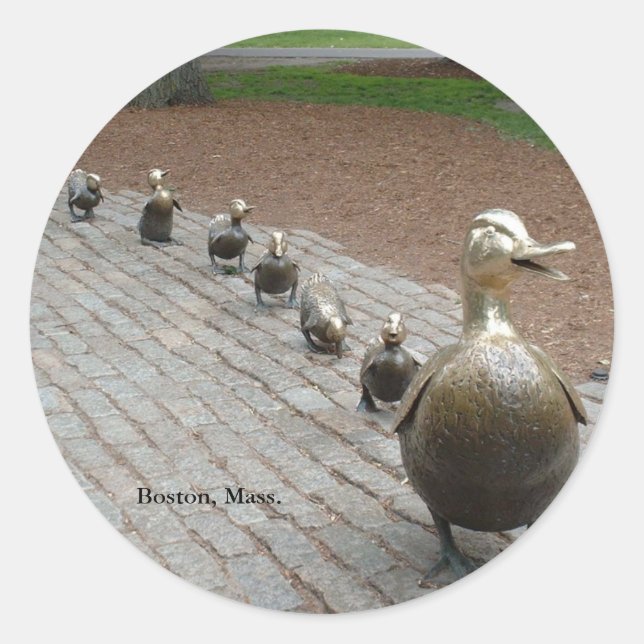 Adesivo Make Way for Ducklings! Sticker (Frente)